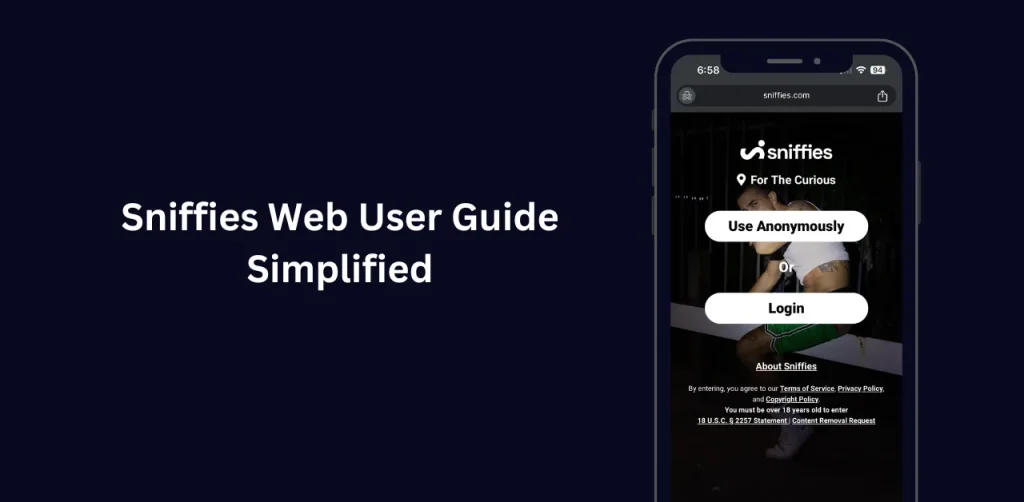 Sniffies Web guide