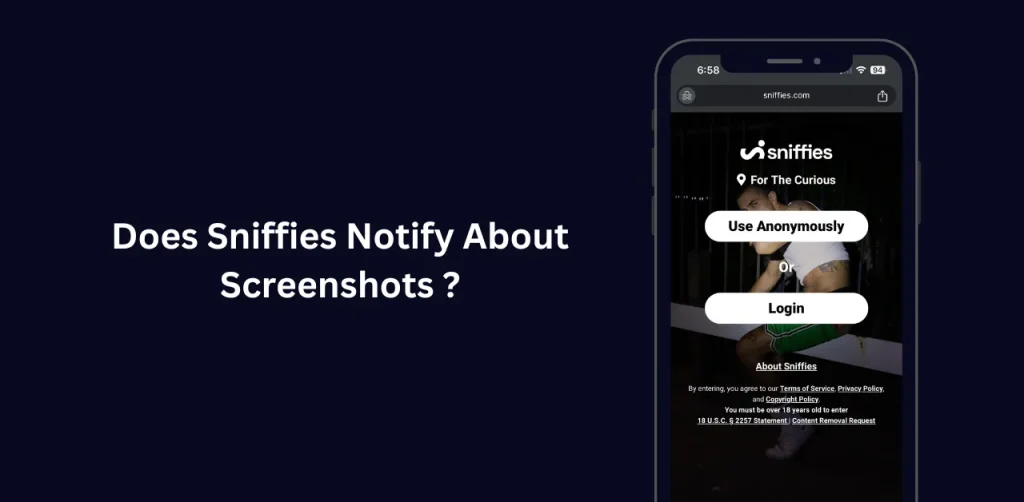 Do Sniffies Send Out Screenshot Notifications?