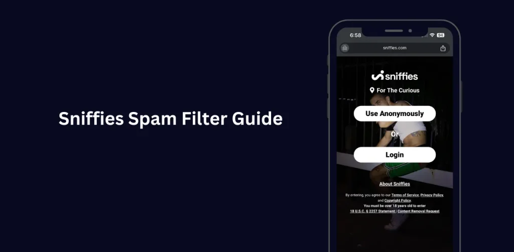 Guide to Sniffies Spam Filtering