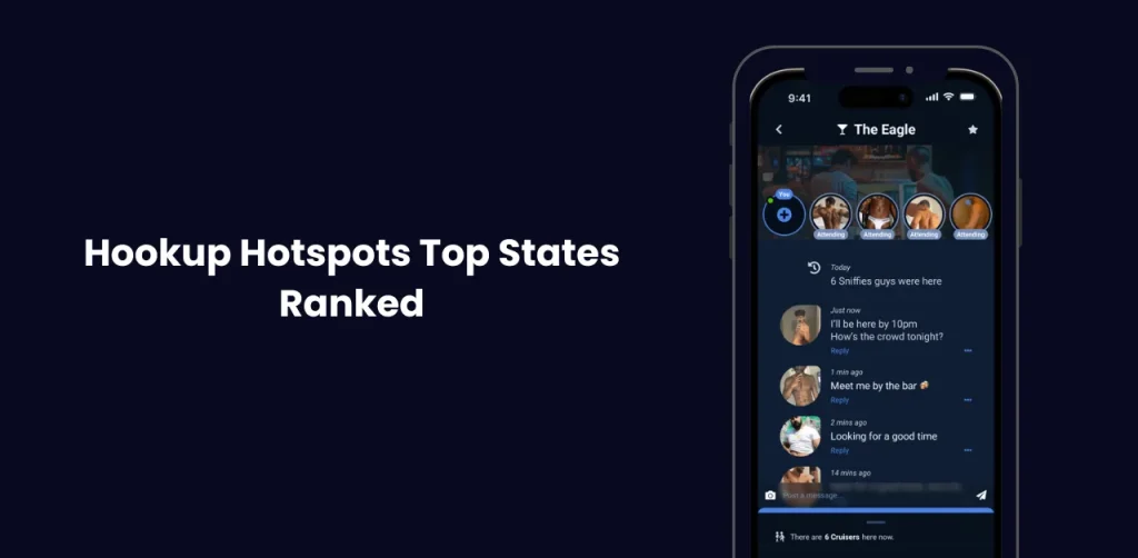 Top States for Hookup Hotspots