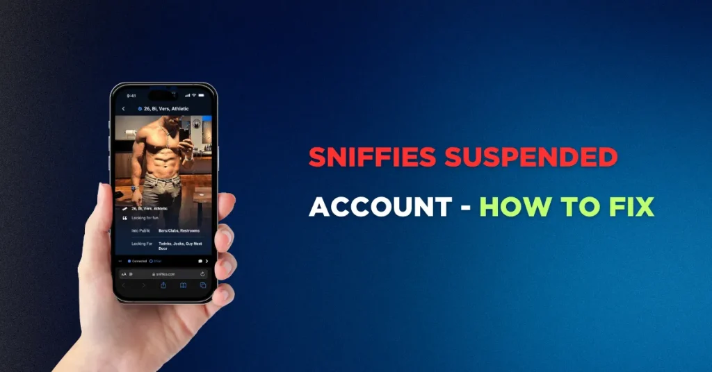 Sniffies Suspended Account