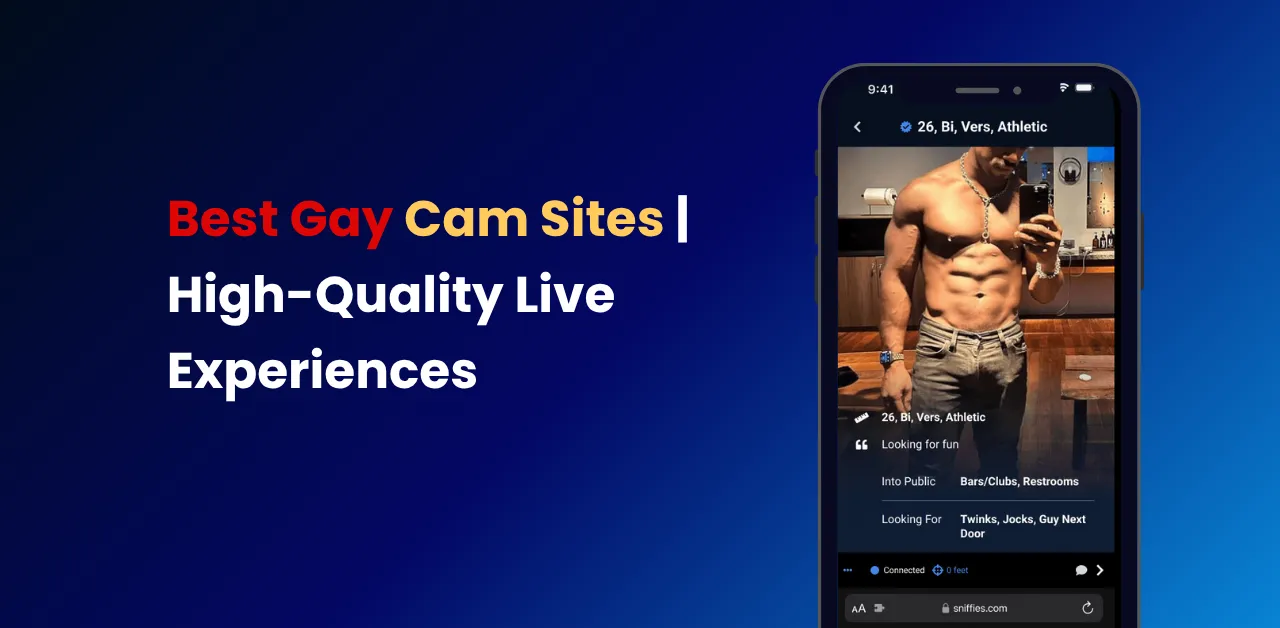 Title is about Best Gay Cam Sites | High-Quality Live Experiences