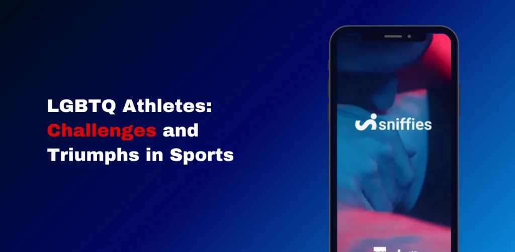 title is about Unique Struggles & LGBTQ Athletes Challenges