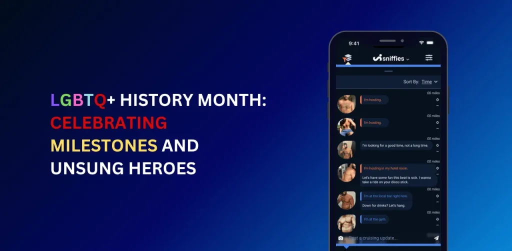 title is about LGBTQ+ History Month: Celebrating Milestones and Unsung Heroes