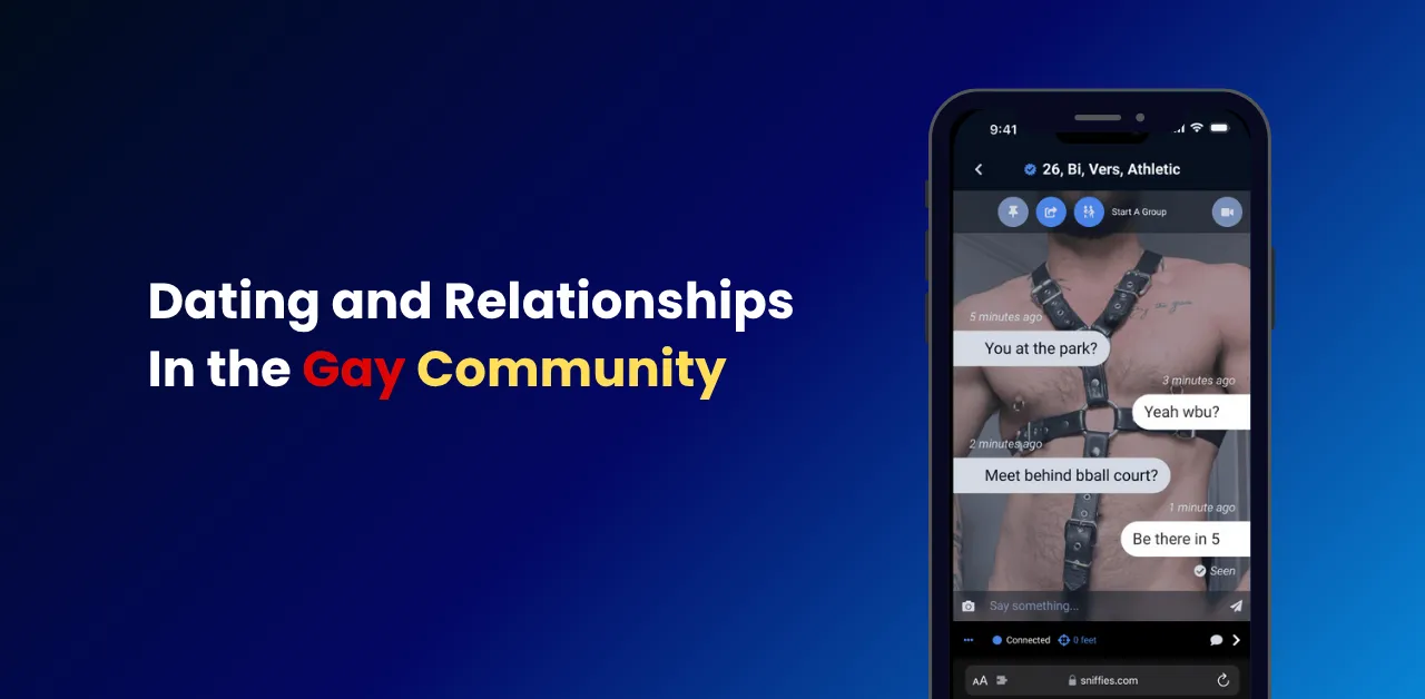 title is about Dating and Relationships in the Gay Community